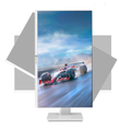 Imagem da oferta Monitor 23,8" Polegadas Pivot Rotativo Vertical Horizontal L00ED Full HD Goldentec 120Hz HDMI/VGA Giratório 90º Branco