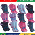Imagem da oferta ( Primeira Compra )Kit 12 Pares Meias Feminina Multicolor Casual Cano Curto Cor Variados
