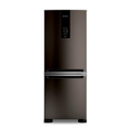 Imagem da oferta Geladeira Brastemp Eclipse Collection Frost Free Inverse A+++ 447L Black Inox com Smart Flow e Fresh Box - BRE57FE - 110V