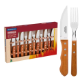 Imagem da oferta Kit Churrasco 12 Peças Jumbo Garfo Faca Tramontina