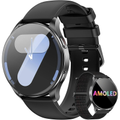 Imagem da oferta Smartwatch Redondo AMOLED 1.43" - Relógio Inteligente com Chamadas Bluetooth 130+ Modos Esportivos IP68 Compatível And