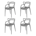Imagem da oferta Kit 4 Cadeiras Allegra La Mobilia Sala Jantar