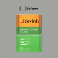 Imagem da oferta Tinta Acrílica Suvinil Standard 18l Rende E Cobre Muito D161 Elefante Fosco