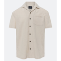 Imagem da oferta Camisa Relaxed em Tricoline com Textura e Bolso Frontal Tam M