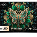Imagem da oferta Smart TV TCL 65 Polegadas QLED Mini LED 4K C6K WiFi Bluetooth Google TV 4 HDMI 144Hz HDR10+ 65C6K