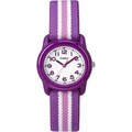 Imagem da oferta Relógio infantil TIMEX TIME MACHINES com listras roxas 29 mm
