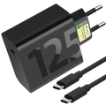 Imagem da oferta Carregador Turbo 125W USB-C + Cabo USB Tipo C de 1m Compatível com Tipo C Iphone 1516 IOS Android Galaxy Xiaomi Motorol