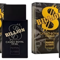 Imagem da oferta Perfume Masculino Billion Casino Royal 100ml Paris Elysees ( 2 UNIDADES )