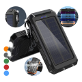 Imagem da oferta Powerbank 20000mah Carregador Solar Sem Fio Cobrar +bússola
