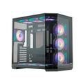 Imagem da oferta Gabinete Gamer KBM! GAMING GN950 Mid Tower ARGB ATX Lateral e Frontal em Vidro 10x Cooler Fan ARGB - KGGN950BR