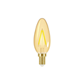 Imagem da oferta Lâmpada LED Filamento Vintage Vela Ambar E14 3W Ambar Taschibra B35 11080380