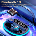 Imagem da oferta Fone De Ouvido Bluetooth Sem Fio Com Display Digital F918