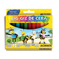 Imagem da oferta Big Giz De Cera 12 Cores
