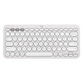 Imagem da oferta Teclado Sem Fio Logitech Bluetooth e USB Pebble Keys 2 K380s Easy-Switch e Pilha Inclusa Branco - 920-011790