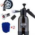 Imagem da oferta Multifuncional Pulverizador Borrifador Pressão snow foam manual 2l + 2 Bico+ 2 Lavagem Luvas carro