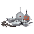 Imagem da oferta Jogo de Panelas Tefal Recycled Ceramic Cinza 10 Peças