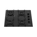 Imagem da oferta Cooktop 4 Bocas Mesa De Vidro Itatiaia Essencial Preto - Biv