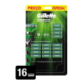 Imagem da oferta Carga Gillette Mach3 Sensitive - 16 Cartuchos