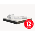 Imagem da oferta Kit Colchão Queen Emma Premium Hybrid II + Pillow Top + GRÁTIS 2 Travesseiros e 2 Protetores - Emma Colchões