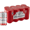 Imagem da oferta Cerveja Budweiser American Lager 8 Unidades Lata 269ml