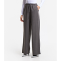 Imagem da oferta Calça Reta em Viscose com Cós Elástico e Bolso Faca