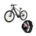 Imagem da oferta Kit Bicicleta Elétrica Toronto + SmartWatch G2R (GPS Integrado) Multi - VM103MK