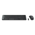 Imagem da oferta Combo Teclado e Mouse sem fio Logitech MK220 com Design Compacto Conexão USB Pilhas Inclusas e Layout ABNT2