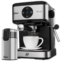 Imagem da oferta Kit Espresso Oster - Cafeteira Double e Moedor de Café Elétrico Inox