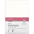 Imagem da oferta Refil Caderno Organizador 40 Fls Offset 90G Pontado A5 Cicero