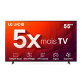 Imagem da oferta Smart TV 55" LG 4K Ultra HD 55UR8750PSA com processador ThinQ AI HDR Bluetooth e Alexa