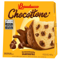 Imagem da oferta 2 unidades Panetone Chocottone com Gotas de Chocolate Bauducco 400g