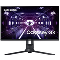Imagem da oferta Monitor Gamer Samsung Odyssey 24" FHD 144 Hz 1ms com ajuste de altura HDMI DP VGA Freesync Preto Série G3