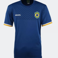 Imagem da oferta Camisa Masculina de Futebol Brasil Copa 26 Braziline Azul