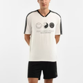 Imagem da oferta Pijama curto masculino estampado