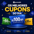 Imagem da oferta Cupons Ativos com até R$ 600 OFF no ML, Amazon, Magalu e mais!