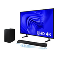 Imagem da oferta Smart Big TV 75" UHD 4K 75DU7700 2024 + Soundbar HW-B550