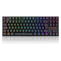 Imagem da oferta Teclado Sem Fio Mecânico Gamer Redragon Kumara Pro RGB Switch Brown ABNT2 Wireless Bluetooth Preto - K552