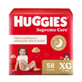 Imagem da oferta Fralda Huggies Supreme Care Xg 58 Unidades