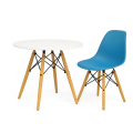 Imagem da oferta Conjunto Infantil Mesa Eames 60cm + 1 Cadeira