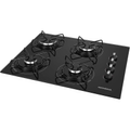 Imagem da oferta Cooktop a Gás 4 Bocas Mondial Preto/Inox Bivolt - CTG-01