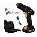 Imagem da oferta Parafusadeira e Furadeira Wap BPF 12K3 Black a Bateria Li-Ion 12V Carregador com Maleta e Kit de 13 Acessórios - Bivolt