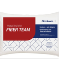 Imagem da oferta Travesseiro em Poliéster Siliconizado Ortobom 45x65cm Fiber Team Branco 1 Peça