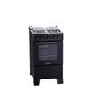 Imagem da oferta Fogão 4 bocas Atlas Mônaco Plus Preto com Acendimento Automático e Mesa Inox