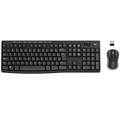 Imagem da oferta Combo Teclado e Mouse sem fio Logitech MK270 com Teclas de Mídia de Fácil Acesso Conexão USB Pilhas Inclusas e Layout