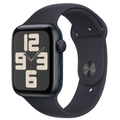 Imagem da oferta Apple Watch SE (GPS 44 mm) Caixa Meia-noite de Alumínio Pulseira Esportiva Meia-noite - MG