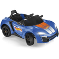 Imagem da oferta Carro Elétrico Rádio Controle R/C Ride on Azul 12V Multikids - BR1383