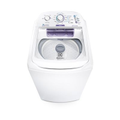 Imagem da oferta Máquina de Lavar Electrolux 8,5kg Branca Turbo Economia com Jet&Clean e Filtro Fiapos (LAC09)