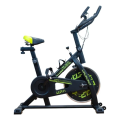 Imagem da oferta Bicicleta Spinning Com Roda De Inercia De 6kg Preto/verde AAA