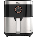 Imagem da oferta Fritadeira Elétrica Sem Óleo Air Fryer 2 em 1 Oster OFRT660 48L com Função Desidratar Black Inox