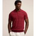 Imagem da oferta Camiseta Polo Regular com Textura em Patchwork